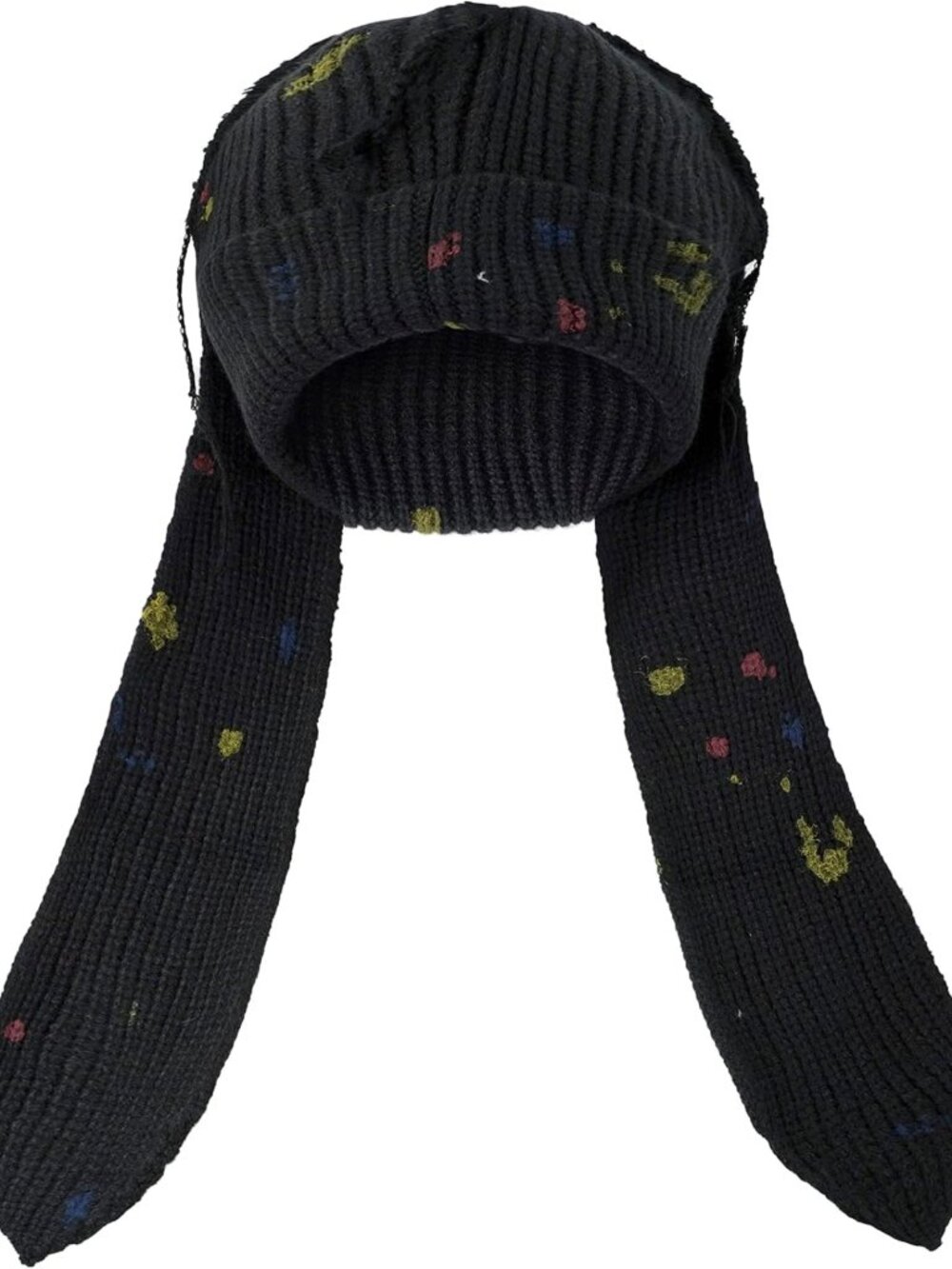 Cute Knit Bunny Ears Beanie Hat | Warm Slouchy Winter Skull Cap for Women